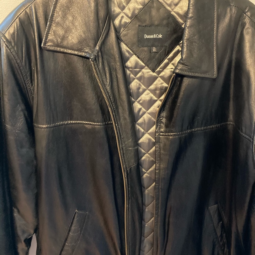 Dunne & Cole leather jacket excellent condition